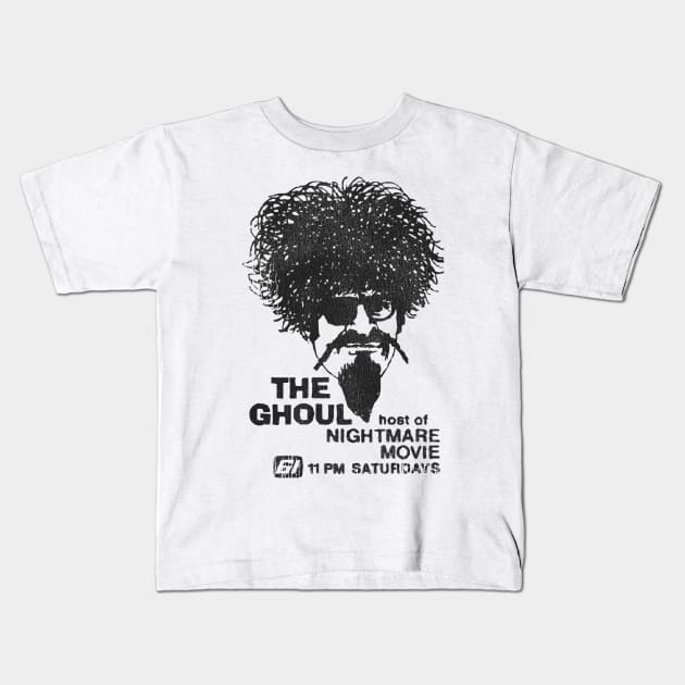 The Ghoul Host of Nightmare Movie Kids T-Shirt by darklordpug